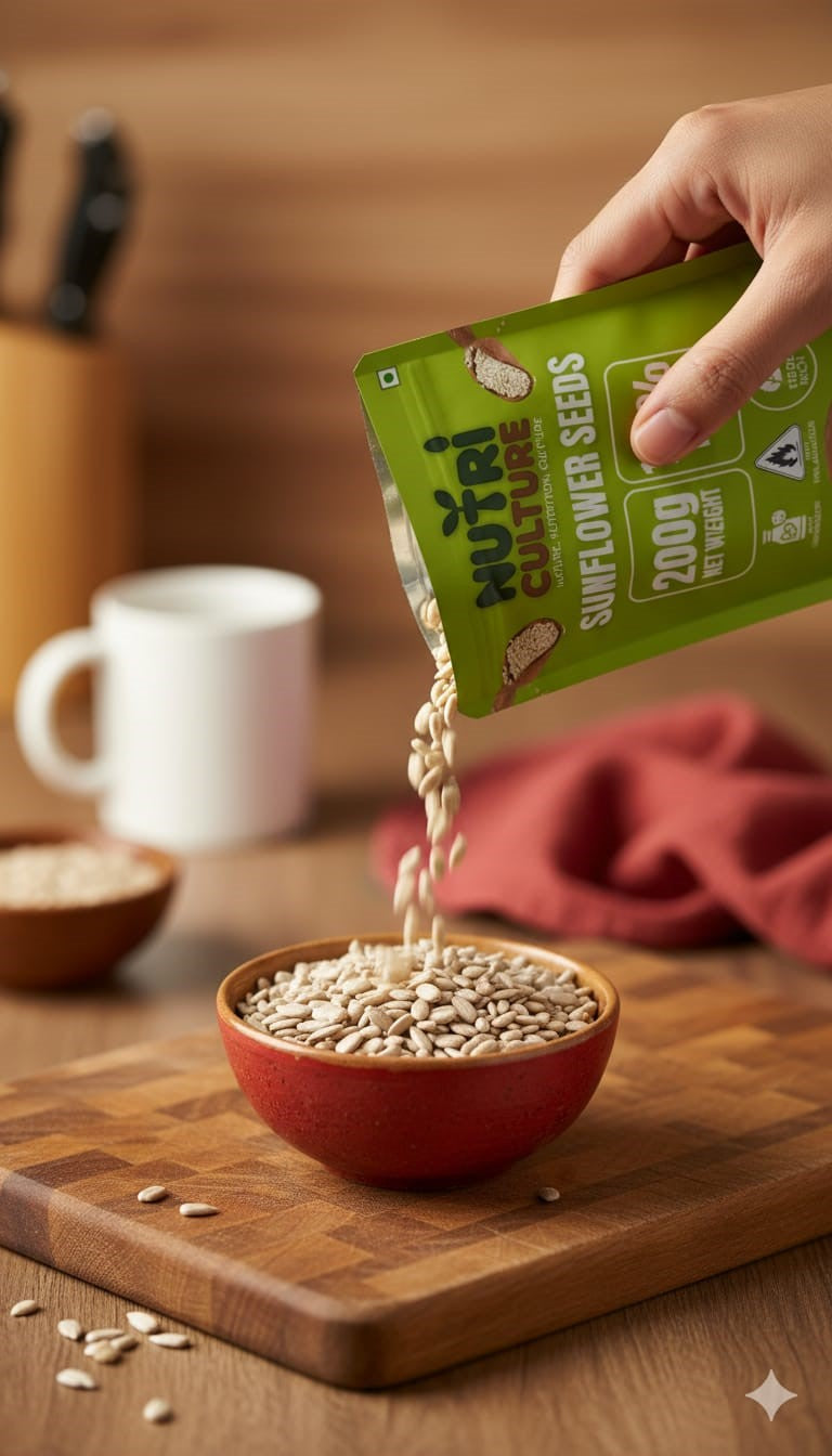 Sunflower Seeds – Raw, Organic, Premium Quality