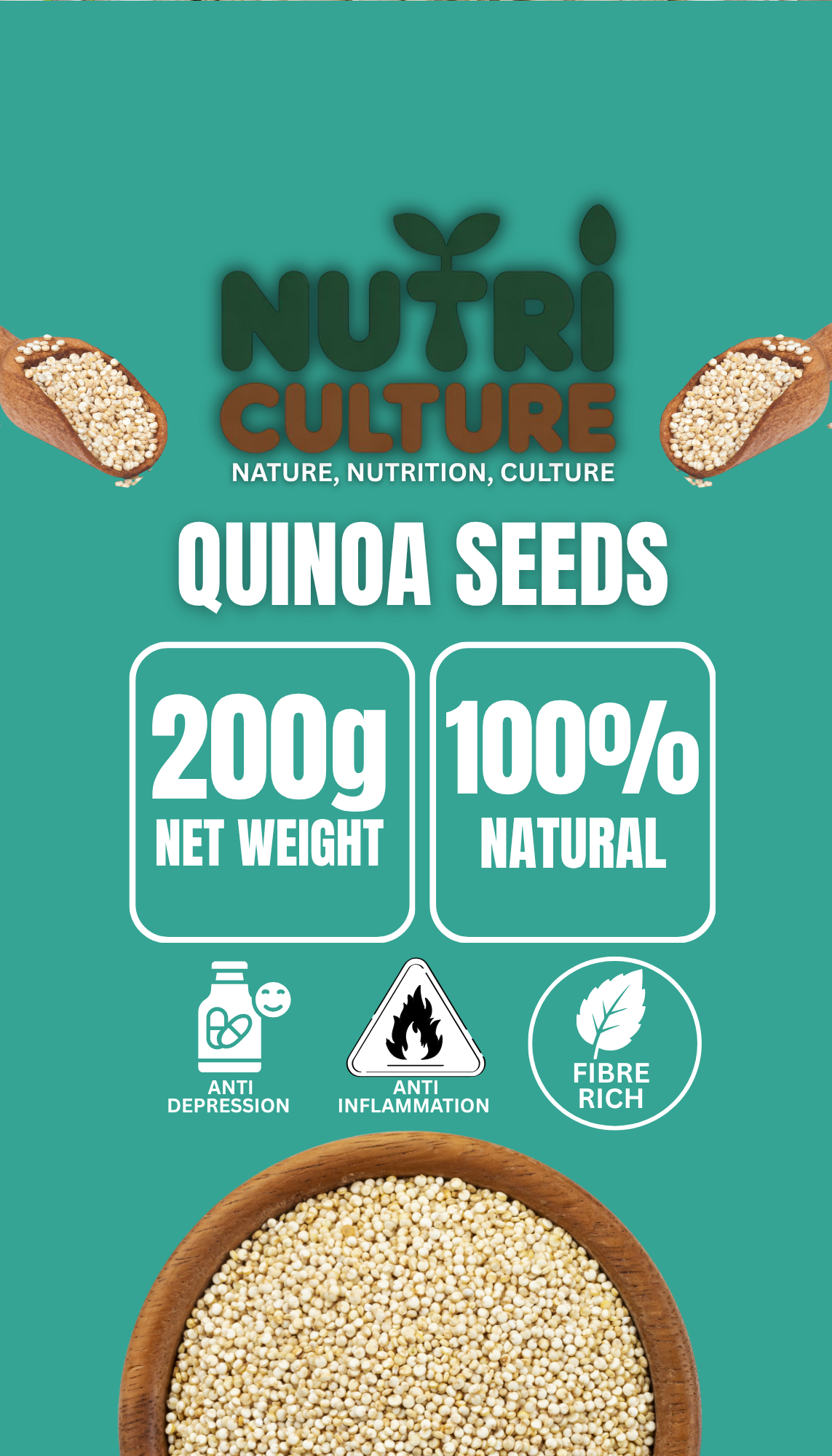 Premium Quinoa Seeds | Clean, Nutritious & Ready to Cook