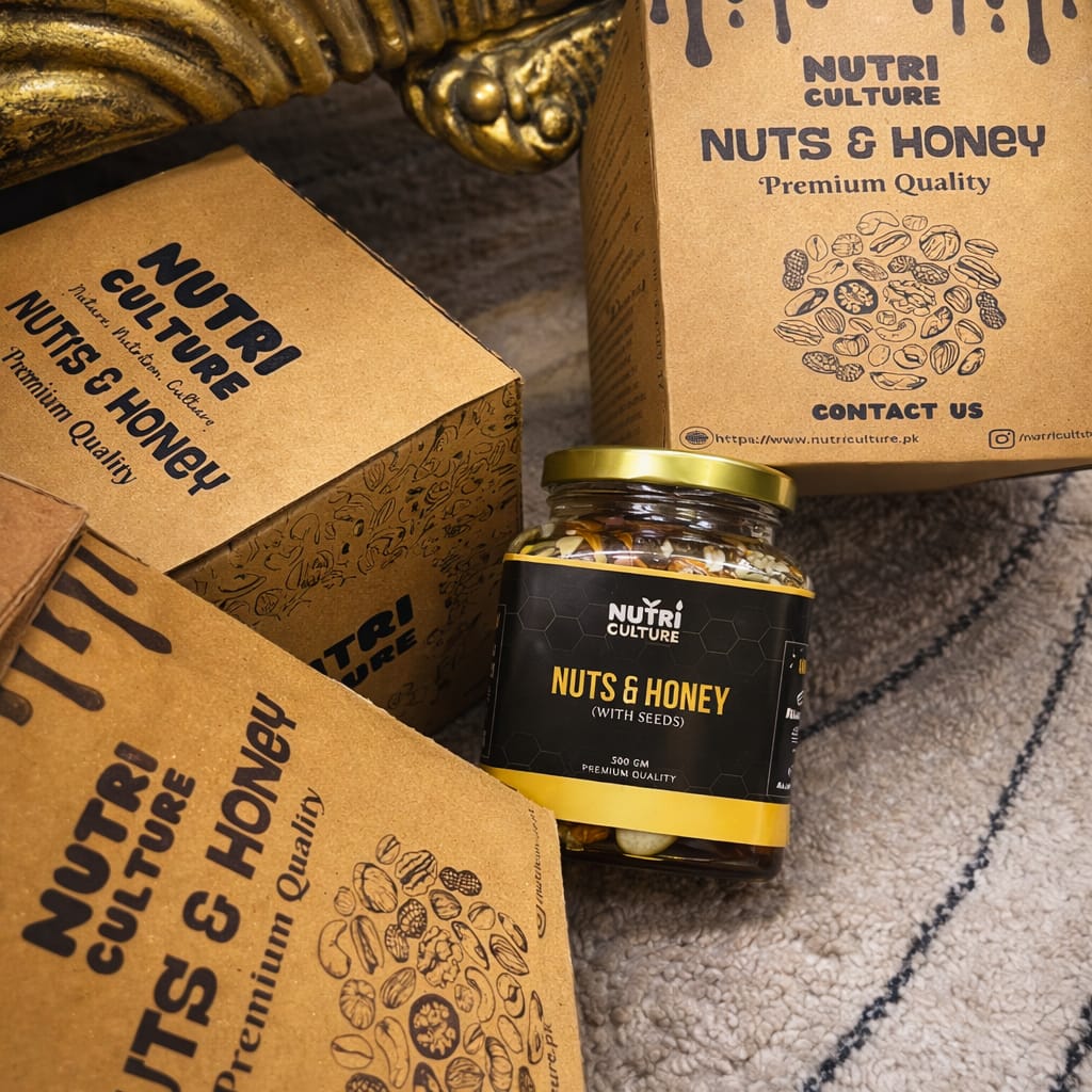 100% Natural Nuts & Honey (with SEEDS)
