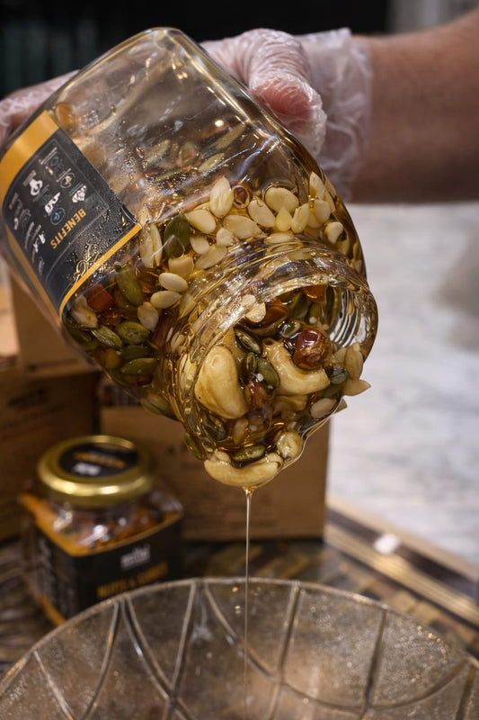 100% Natural Nuts & Honey (with SEEDS)