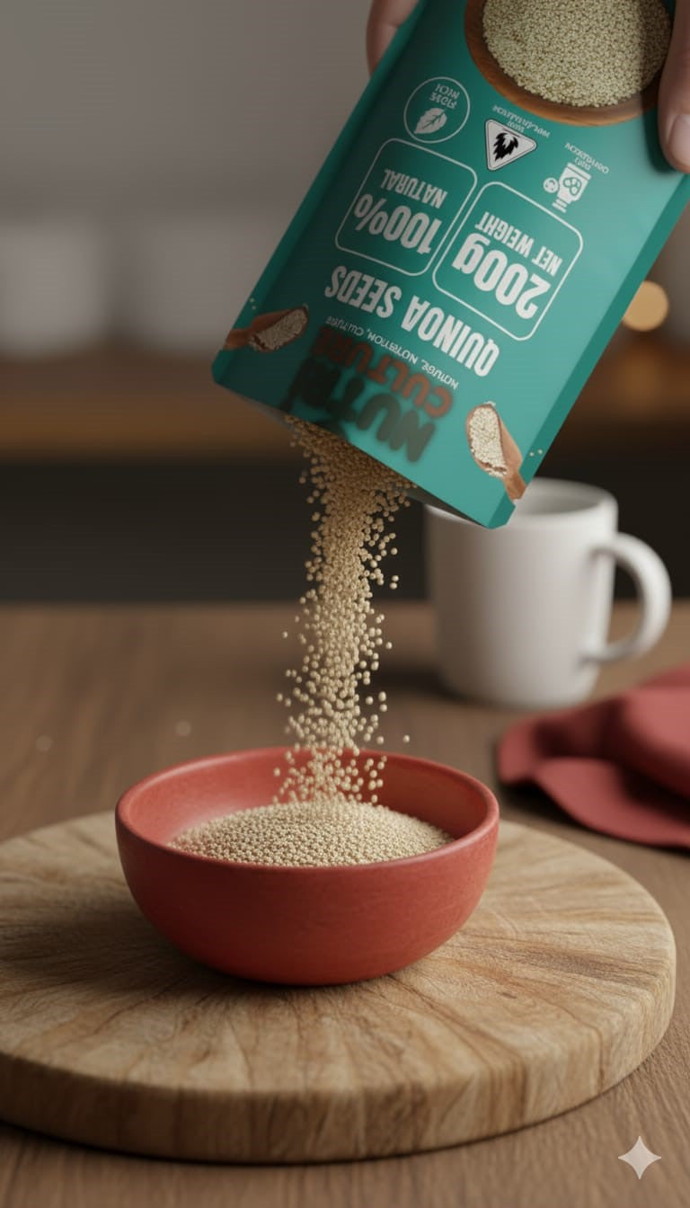 Premium Quinoa Seeds | Clean, Nutritious & Ready to Cook