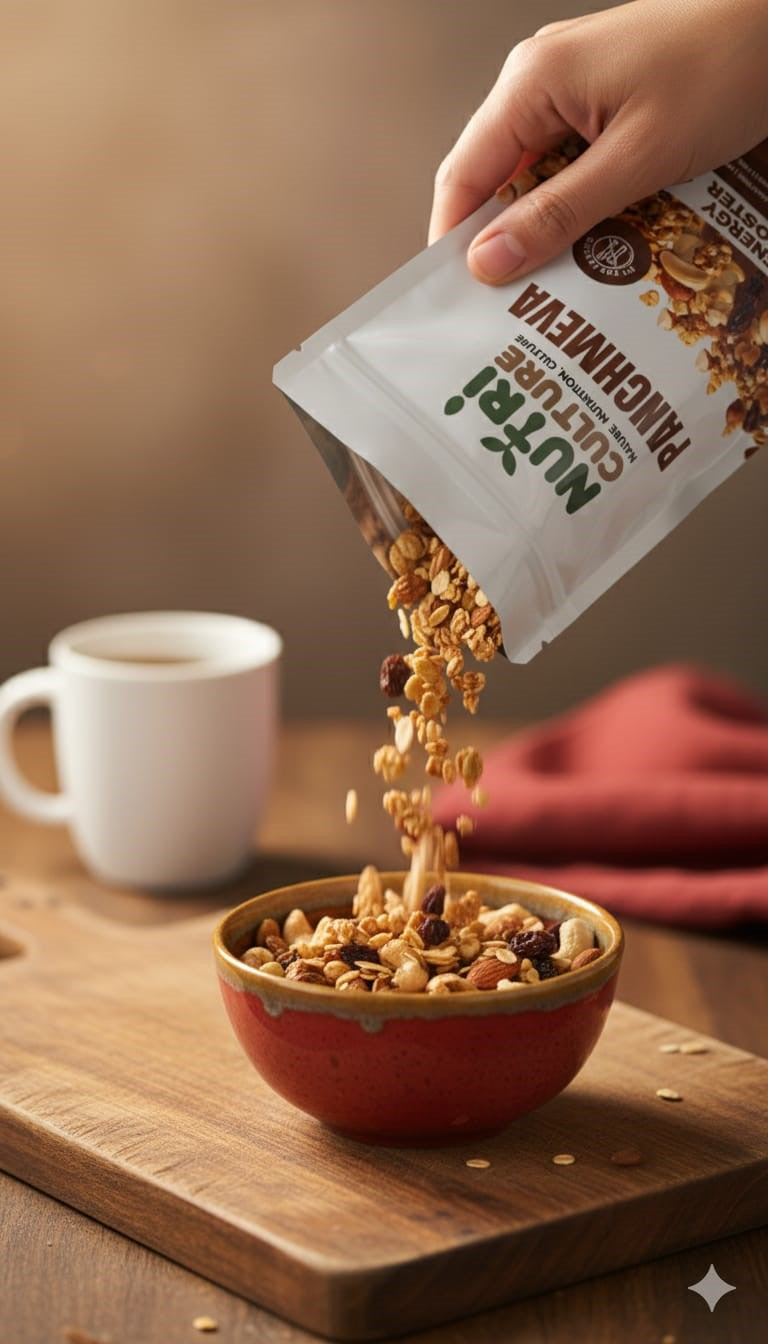 NutriCulture Panchmeva – Premium 5-in-1 Dry Fruit Blend