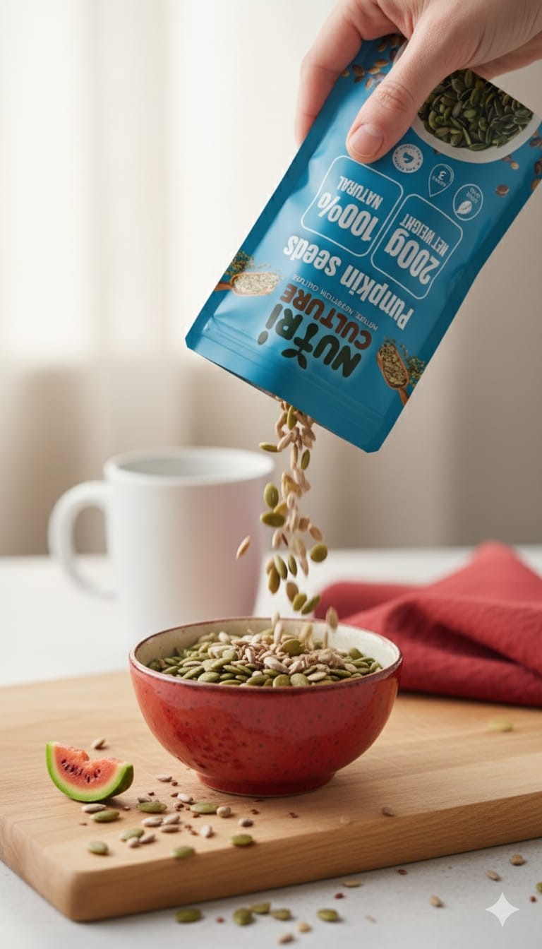 NutriCulture Pumpkin Seeds – Premium Raw, Nutritious & Mineral-Rich