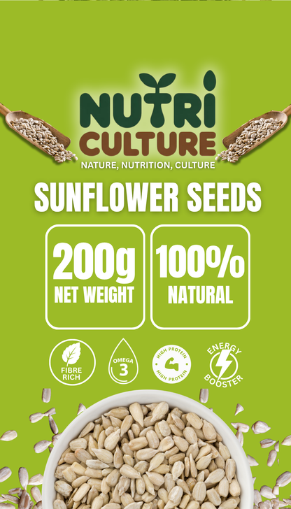 Sunflower Seeds – Raw, Organic, Premium Quality