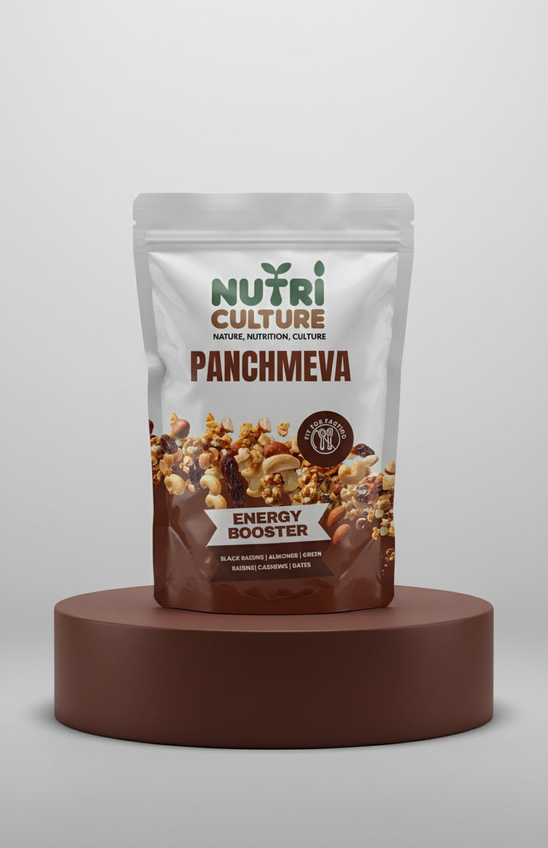 NutriCulture Panchmeva – Premium 5-in-1 Dry Fruit Blend