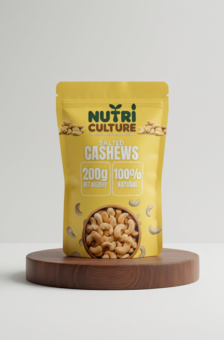 Premium Salted Cashews (Kaju / Kajo / Kajoo) – Crunchy, Fresh & Delicious