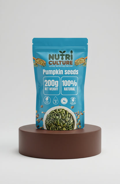 NutriCulture Pumpkin Seeds – Premium Raw, Nutritious & Mineral-Rich