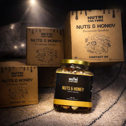 100% Natural Nuts & Honey (with SEEDS)