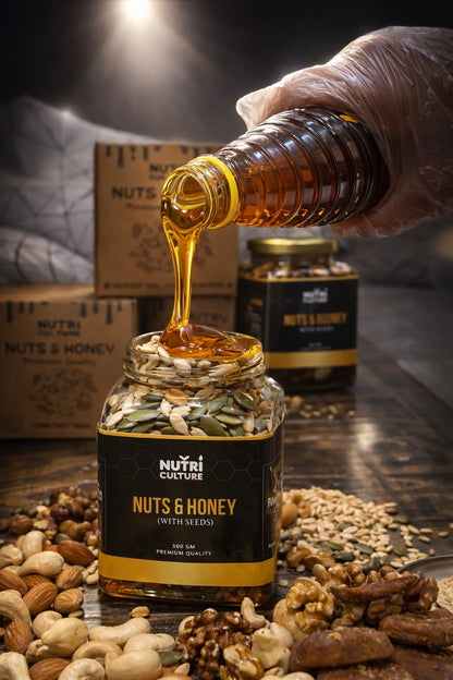 100% Natural Nuts & Honey (with SEEDS)